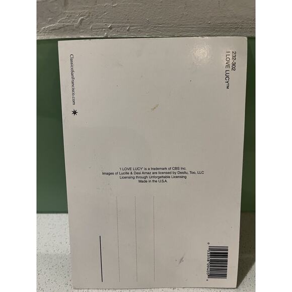 I Love Lucy Lucille Ball Official Poster Postcard - Picture 3 of 3